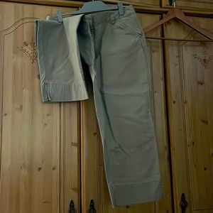 Talbots stretch cropped pants